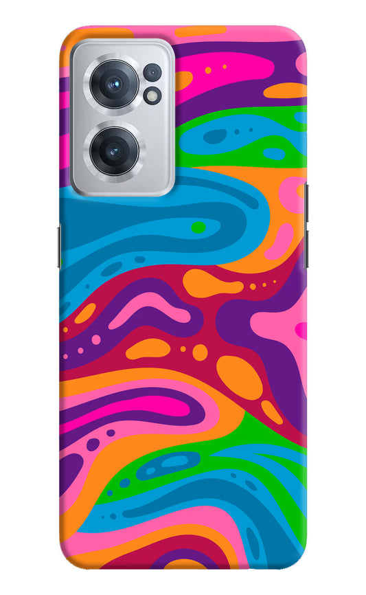 Trippy Pattern OnePlus Nord CE 2 5G Hard Case Back Cover by Casekaro