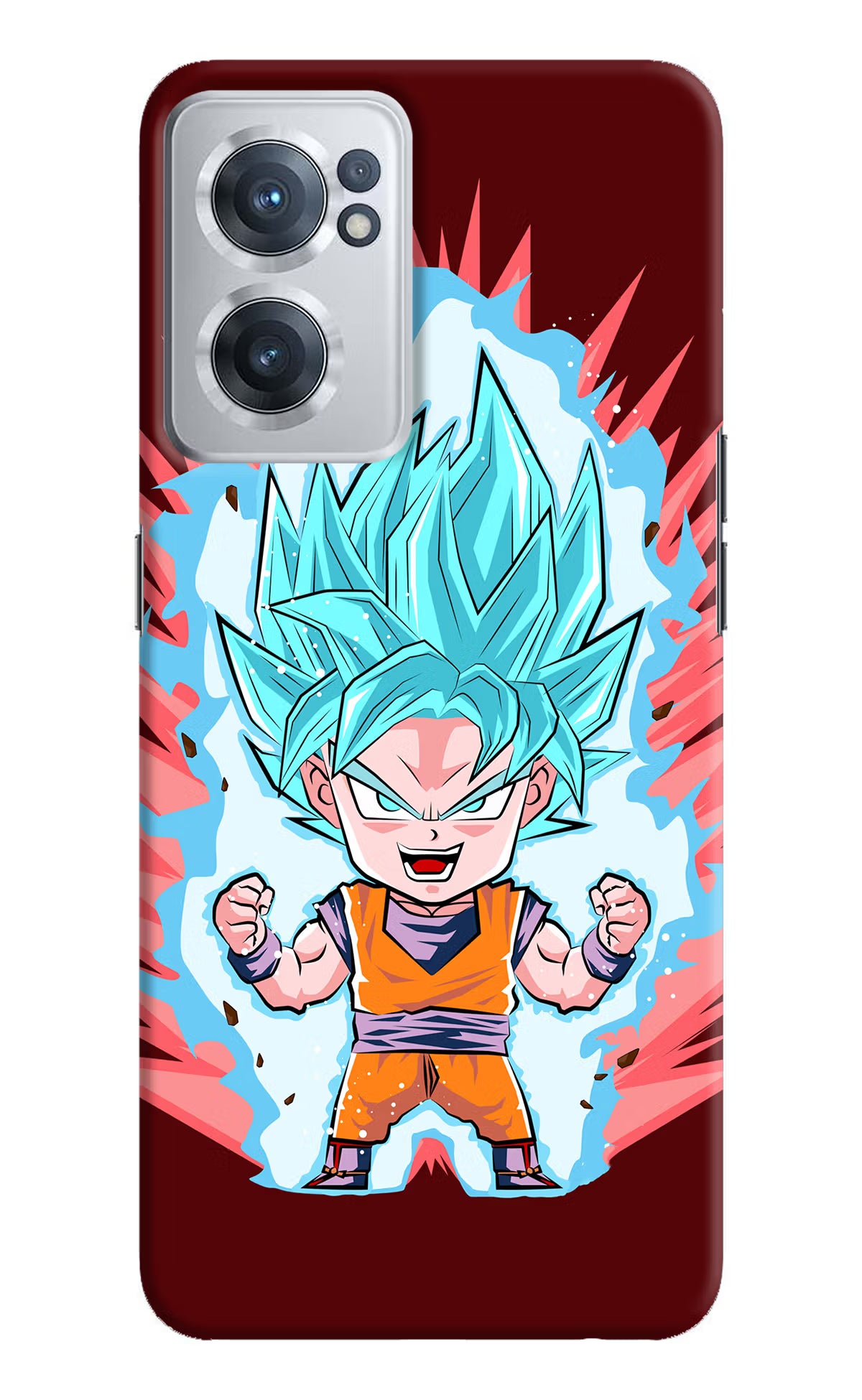 Goku Little OnePlus Nord CE 2 5G Hard Case Back Cover by Casekaro