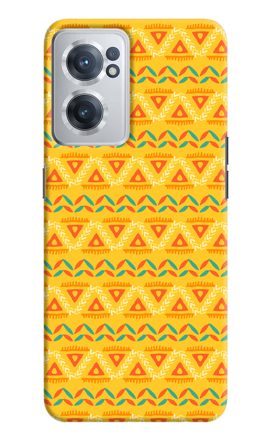 Tribal Pattern OnePlus Nord CE 2 5G Hard Case Back Cover by Casekaro