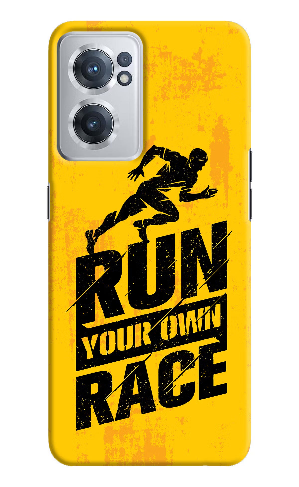 Run Your Own Race OnePlus Nord CE 2 5G Hard Case Back Cover by Casekaro