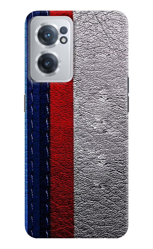 BMW Stripes OnePlus Nord CE 2 5G Hard Case Back Cover by Casekaro