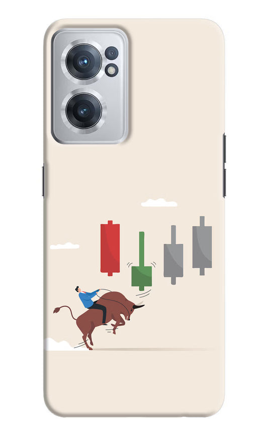 Bull Trading Momentum OnePlus Nord CE 2 5G Hard Case Back Cover by Casekaro