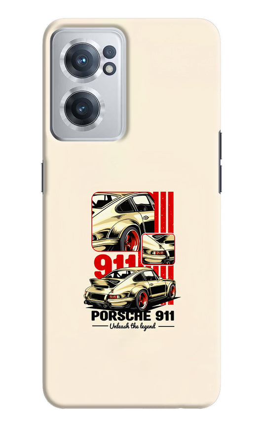 Classic Porsche 911 OnePlus Nord CE 2 5G Hard Case Back Cover by Casekaro