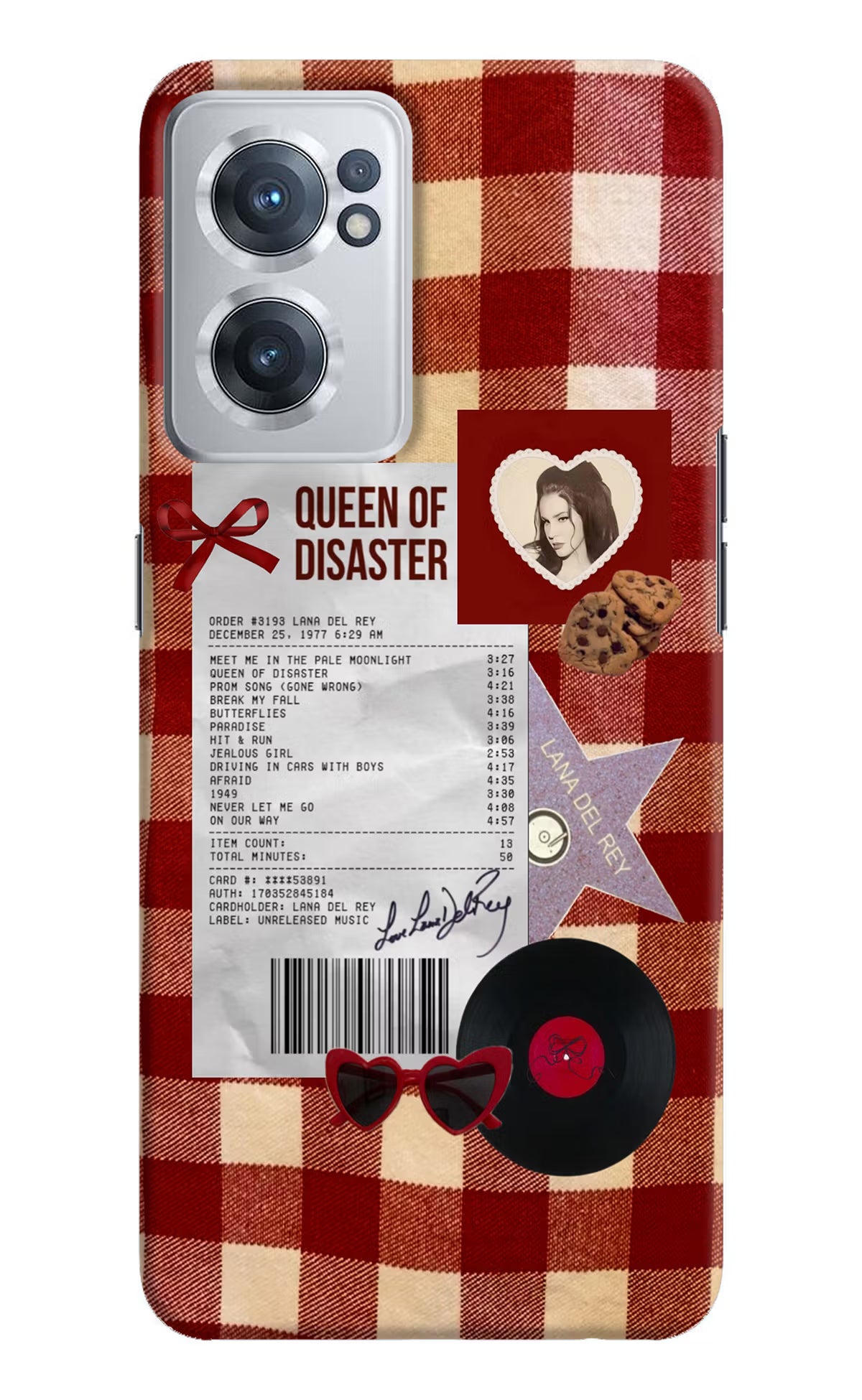 Queen of Disaster OnePlus Nord CE 2 5G Hard Case Back Cover by Casekaro