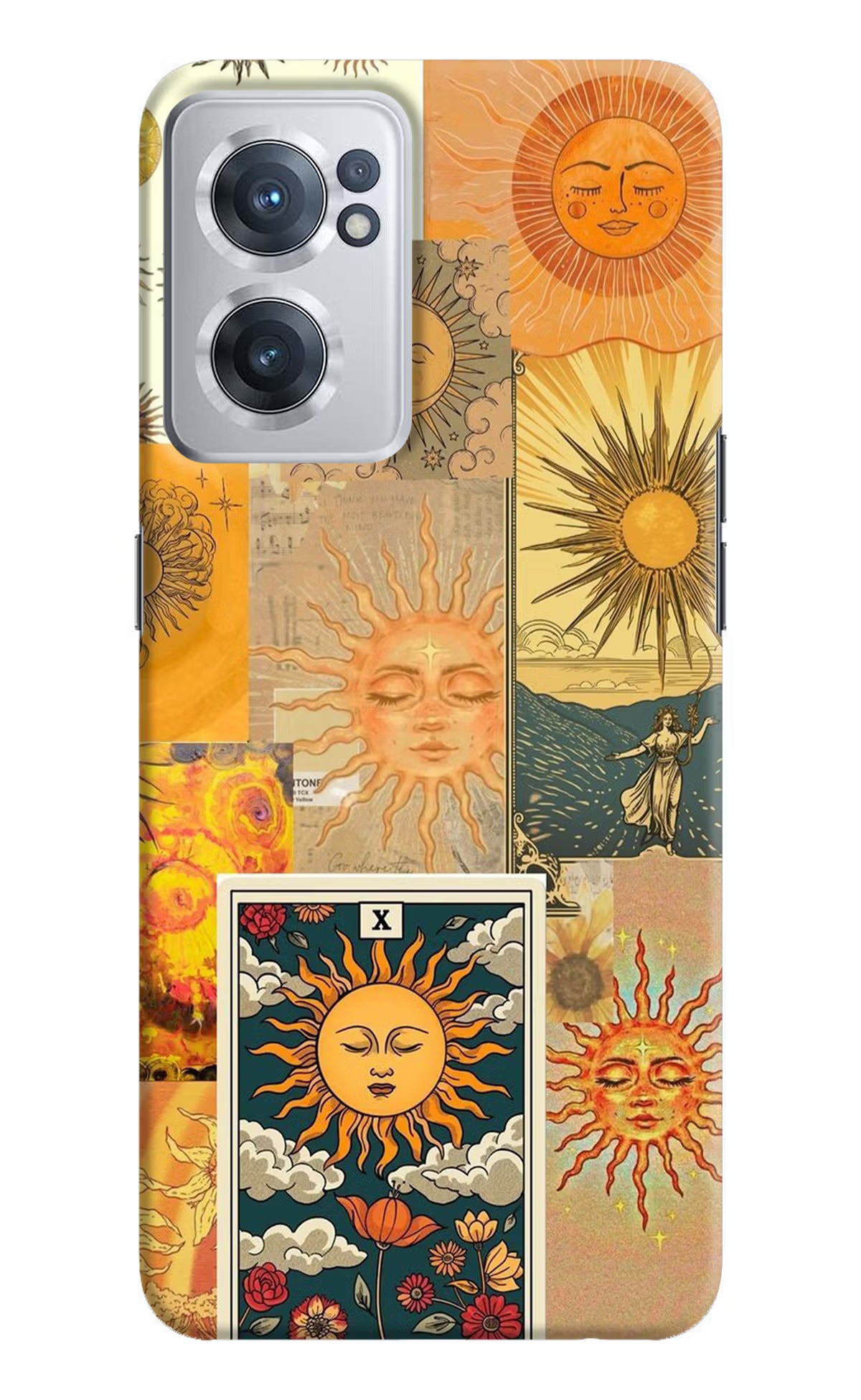 Sun OnePlus Nord CE 2 5G Hard Case Back Cover by Casekaro
