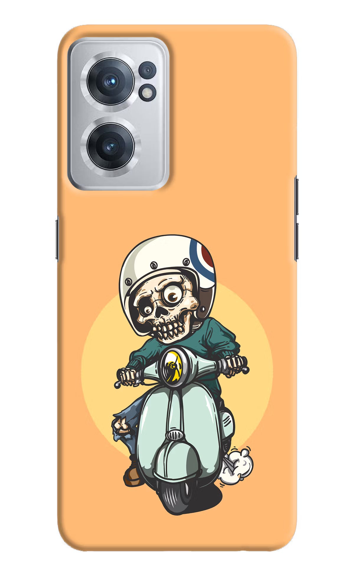 Undead Biker OnePlus Nord CE 2 5G Hard Case Back Cover by Casekaro