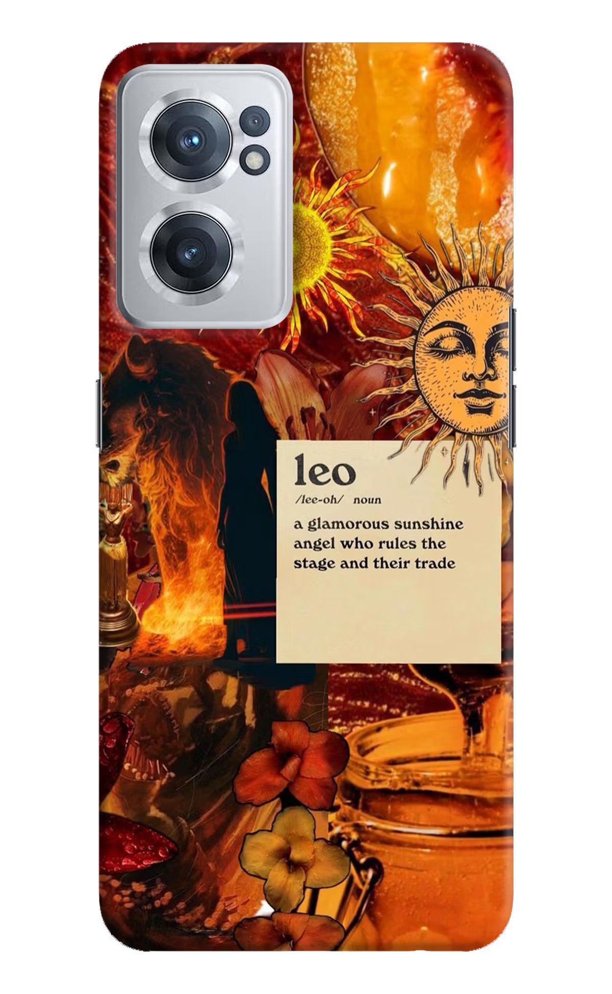 Leo Zodiac OnePlus Nord CE 2 5G Hard Case Back Cover by Casekaro