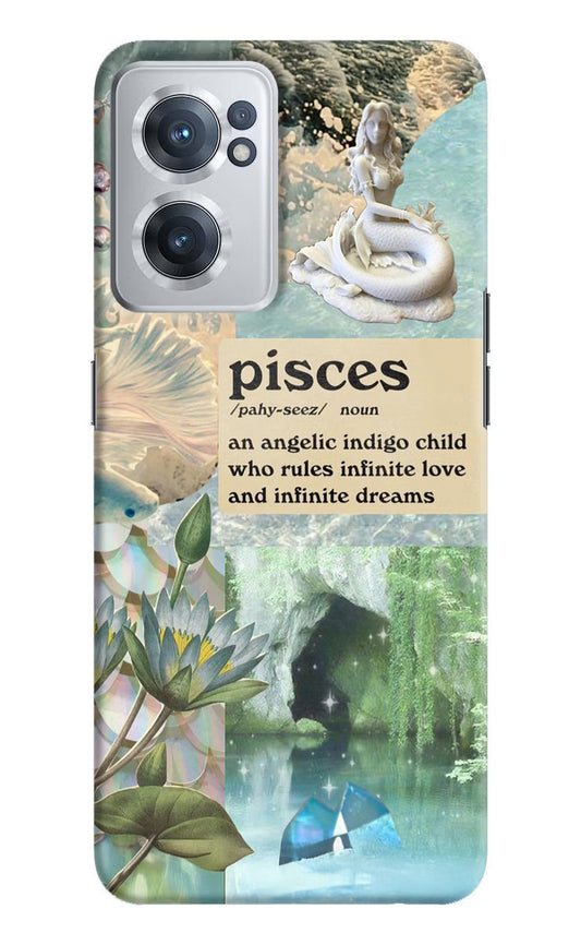 Pisces Zodiac OnePlus Nord CE 2 5G Hard Case Back Cover by Casekaro