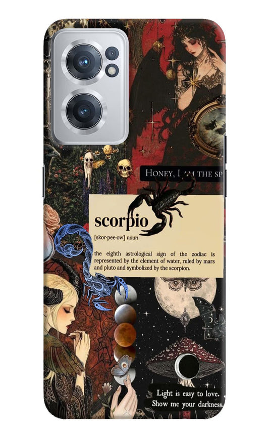 Scorpio Zodiac OnePlus Nord CE 2 5G Hard Case Back Cover by Casekaro