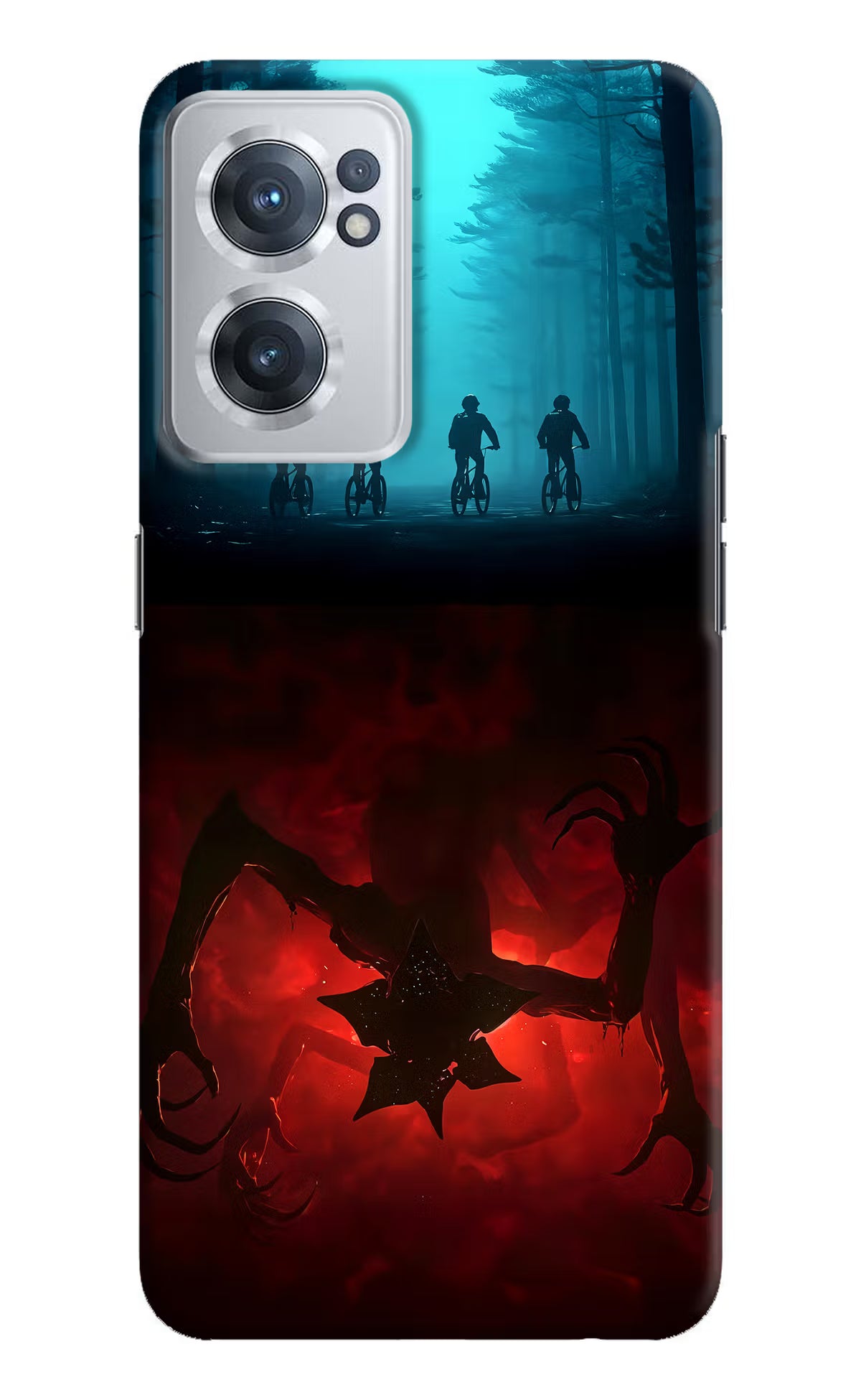 Ordinary Things Downside Up OnePlus Nord CE 2 5G Hard Case Back Cover by Casekaro