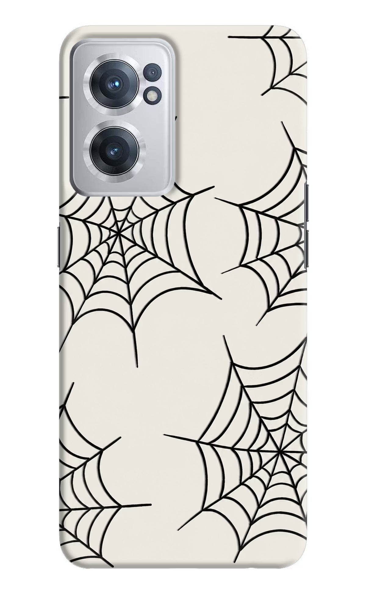 Spider Web OnePlus Nord CE 2 5G Hard Case Back Cover by Casekaro