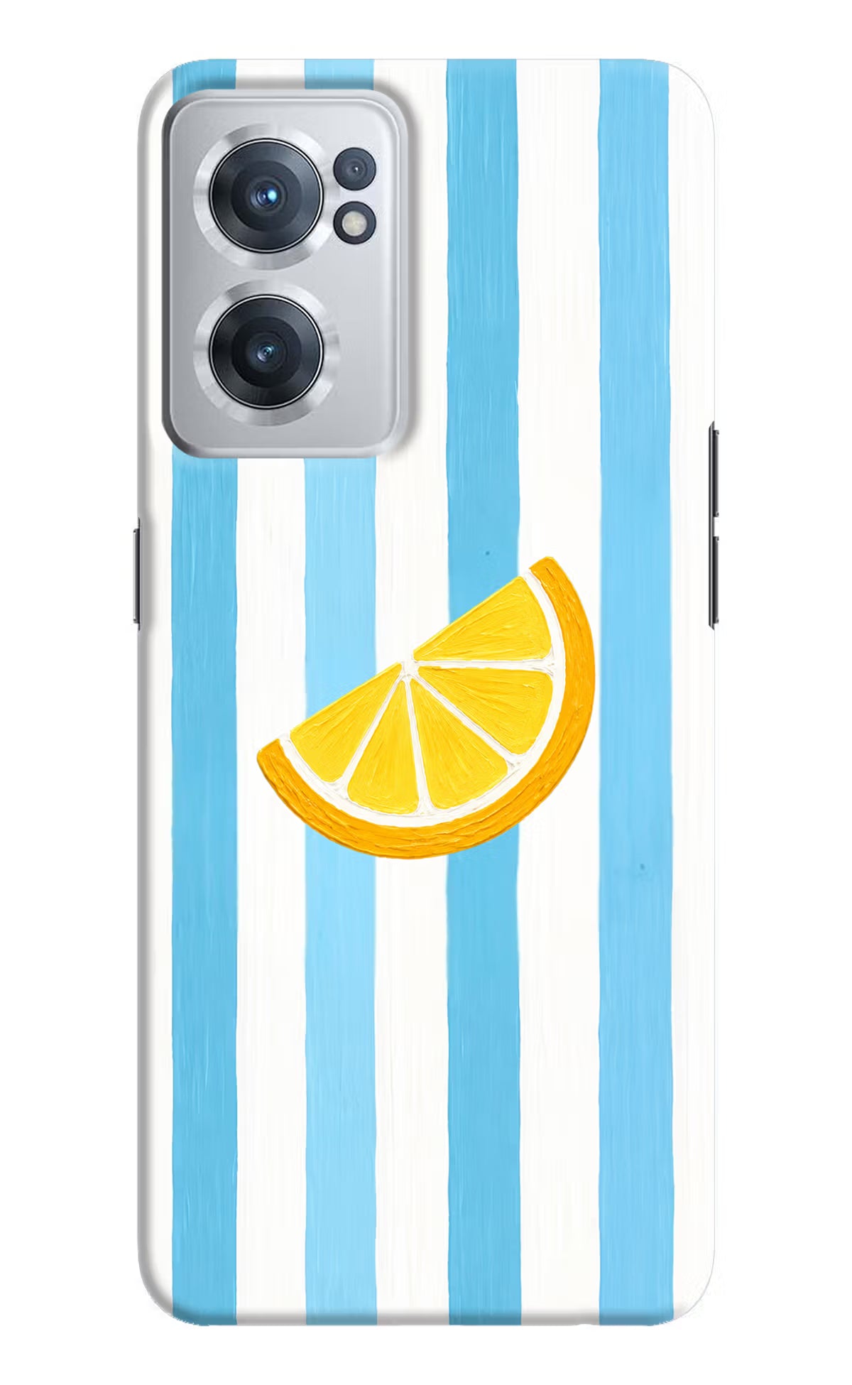 Summer Lemon OnePlus Nord CE 2 5G Hard Case Back Cover by Casekaro