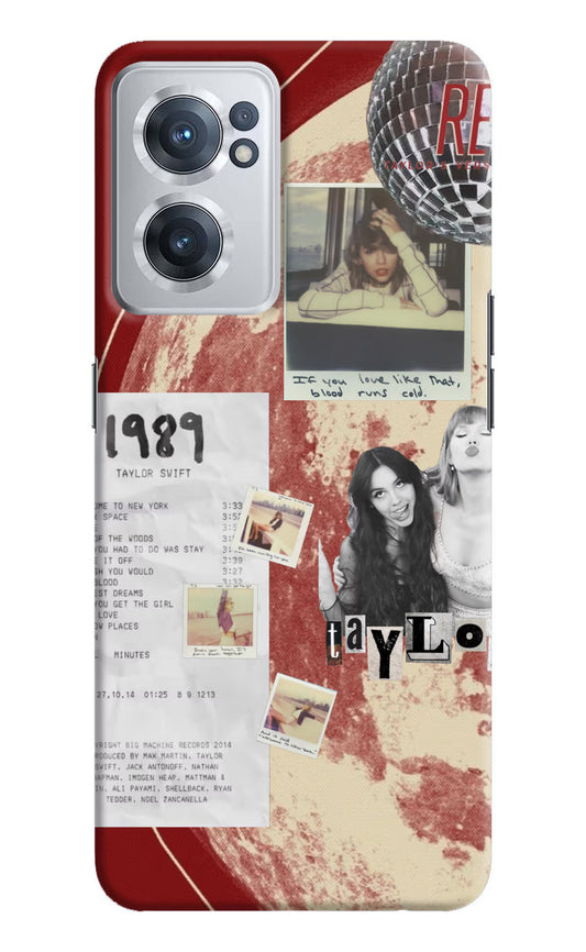Taylor Swift OnePlus Nord CE 2 5G Back Cover