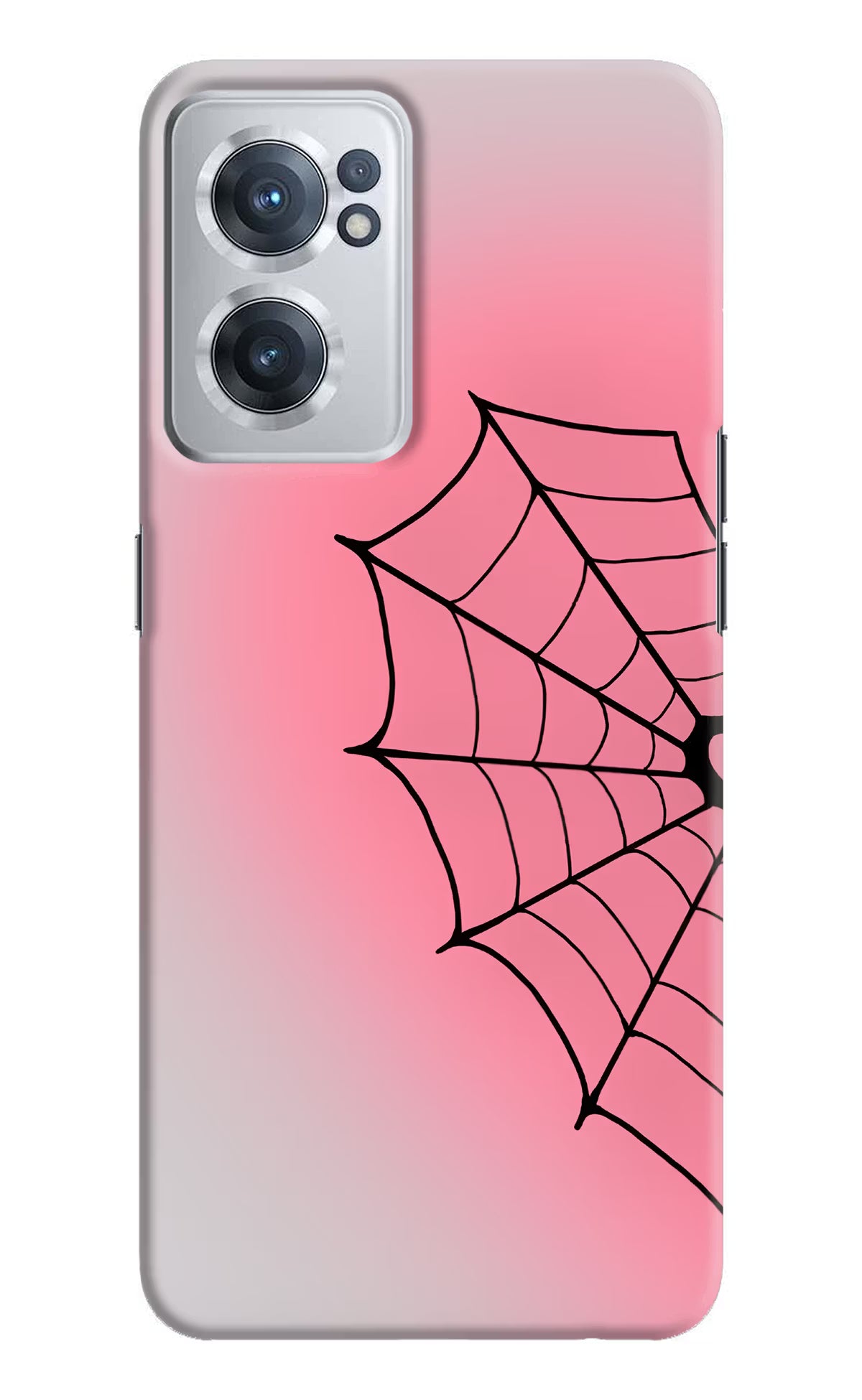 Pink Web OnePlus Nord CE 2 5G Back Cover