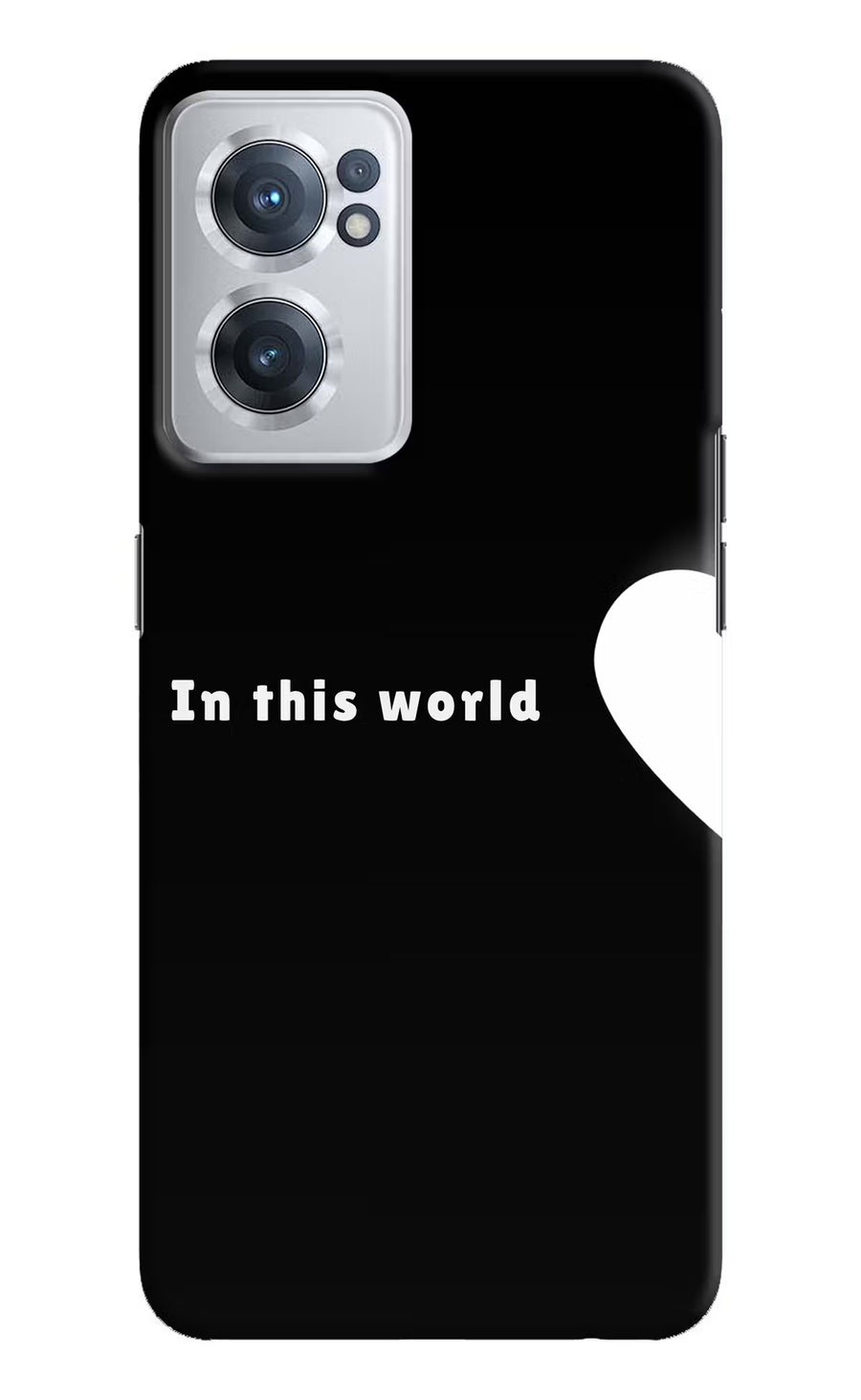 This World OnePlus Nord CE 2 5G Back Cover, Hard case
