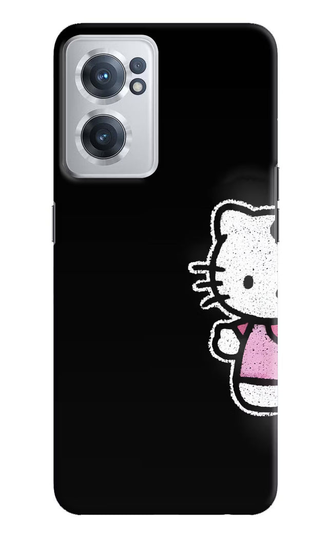 Kitty Charm OnePlus Nord CE 2 5G Hard Case Back Cover by Casekaro