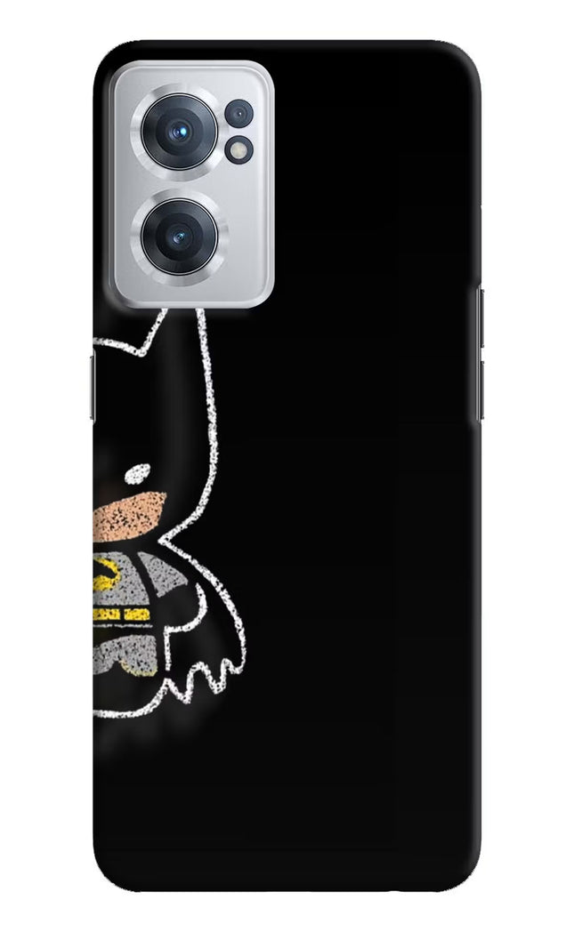 Bat Kitty OnePlus Nord CE 2 5G Hard Case Back Cover by Casekaro