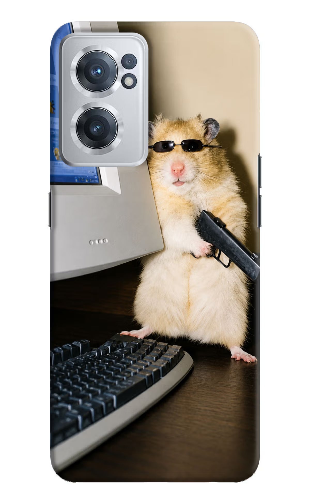 Hacker Hamster OnePlus Nord CE 2 5G Back Cover