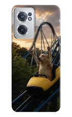Rollercoaster Dog OnePlus Nord CE 2 5G Hard Case Back Cover by Casekaro