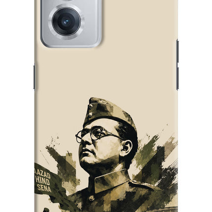 Netaji Rising OnePlus Nord CE 2 5G Hard Case Back Cover by Casekaro