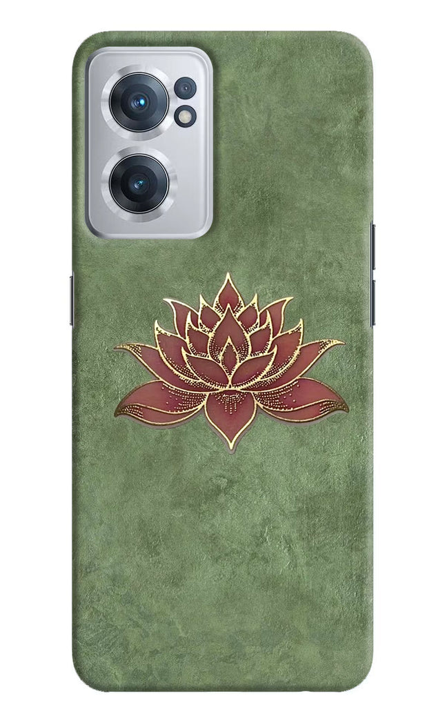 Lotus Grace OnePlus Nord CE 2 5G Hard Case Back Cover by Casekaro