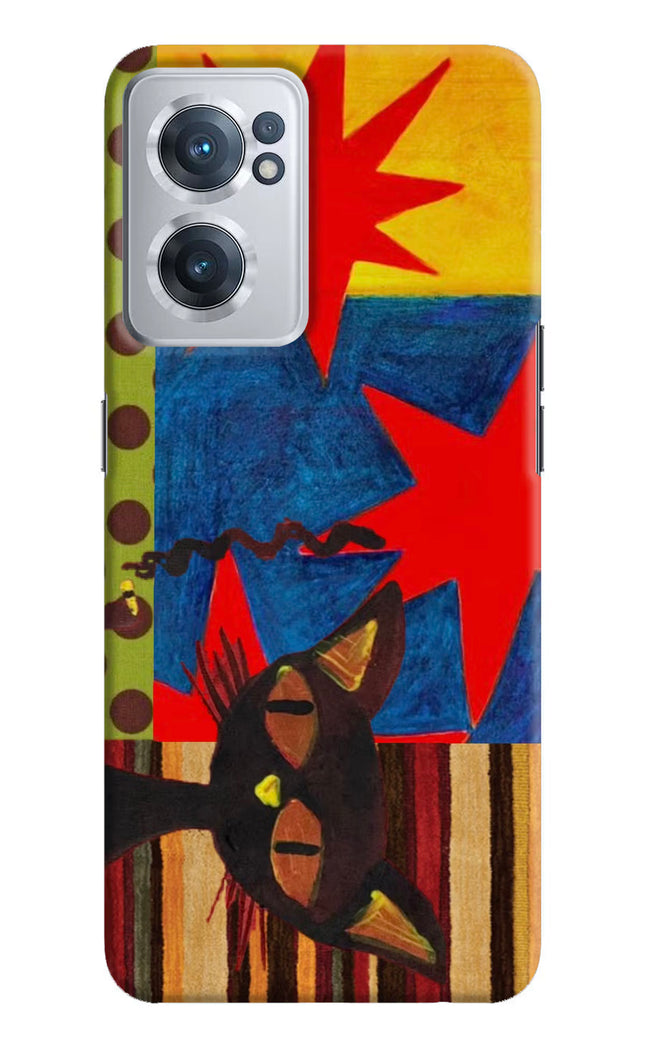 Pop Cat OnePlus Nord CE 2 5G Hard Case Back Cover by Casekaro