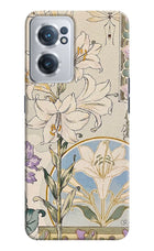 White Lily OnePlus Nord CE 2 5G Hard Case Back Cover by Casekaro