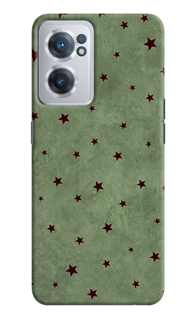 Green Stars OnePlus Nord CE 2 5G Hard Case Back Cover by Casekaro