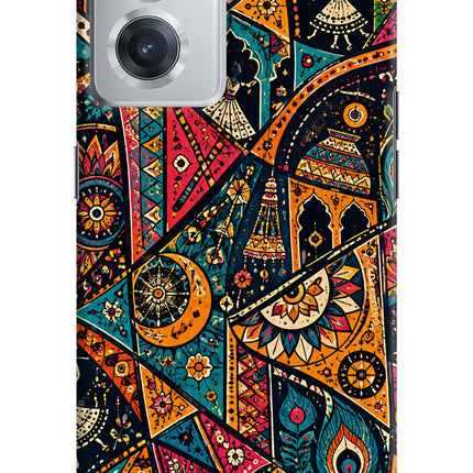 Folk Print OnePlus Nord CE 2 5G Back Cover