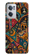 Folk Print OnePlus Nord CE 2 5G Back Cover