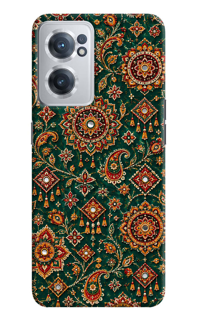 Green Pataka OnePlus Nord CE 2 5G Hard Case Back Cover by Casekaro