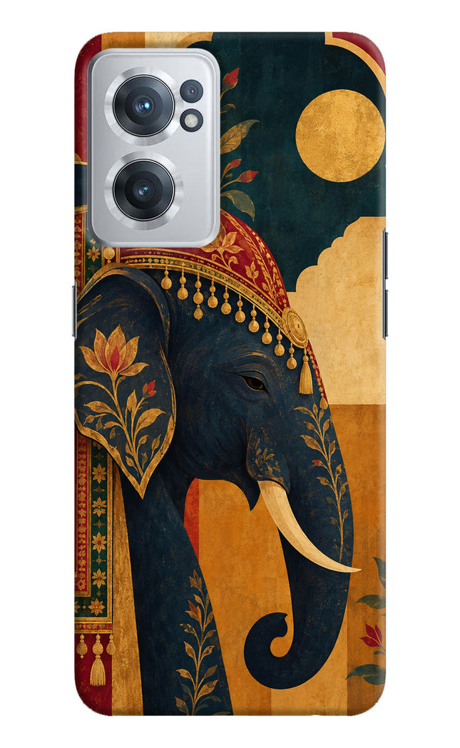 Royal Elephant OnePlus Nord CE 2 5G Hard Case Back Cover by Casekaro