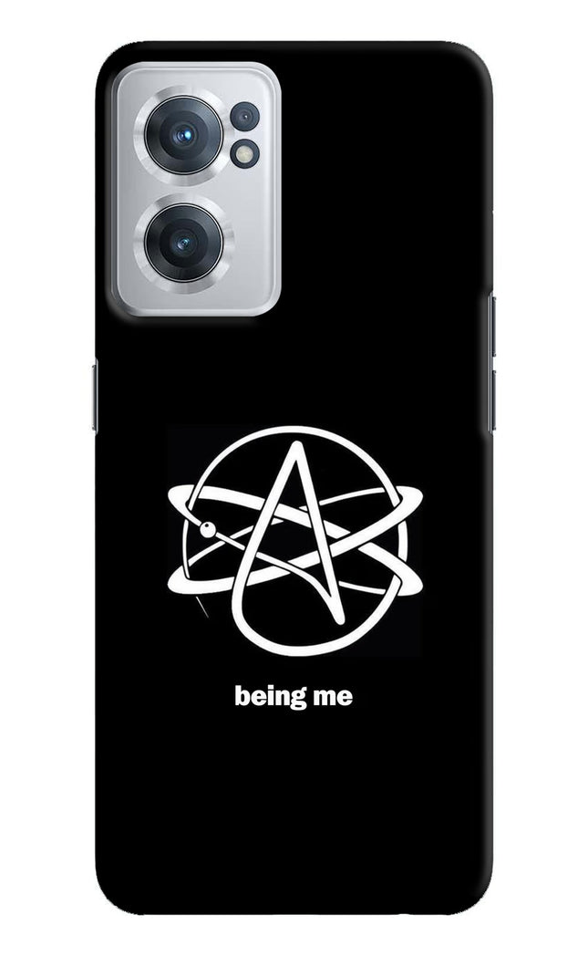 Atheist Symbol OnePlus Nord CE 2 5G Hard Case Back Cover by Casekaro
