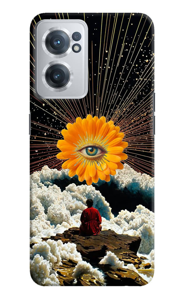 Cosmic Flower OnePlus Nord CE 2 5G Hard Case Back Cover by Casekaro