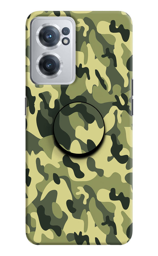 Camouflage OnePlus Nord CE 2 5G Pop Case by Casekaro