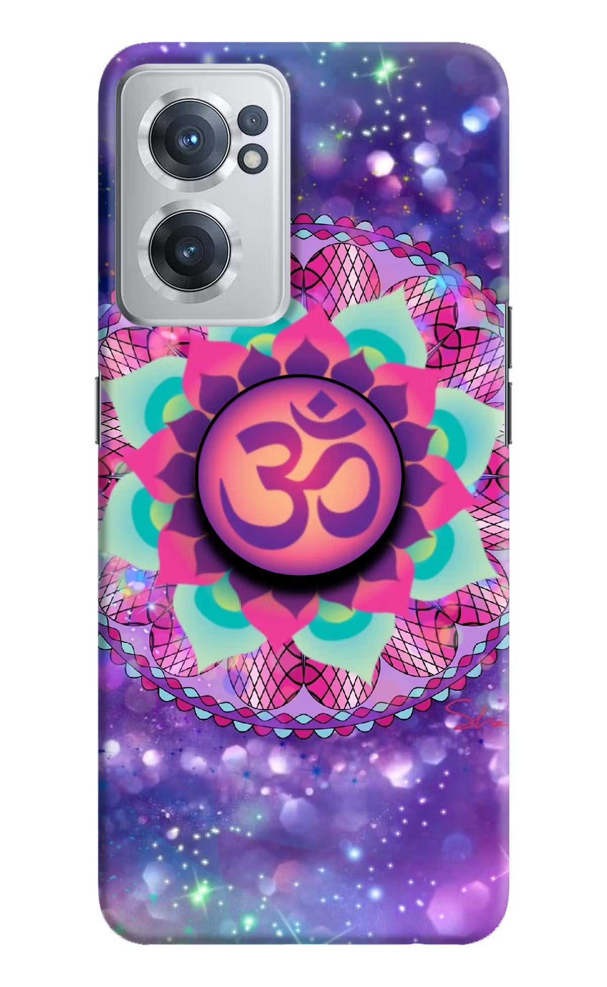 Om Purple OnePlus Nord CE 2 5G Pop Case by Casekaro