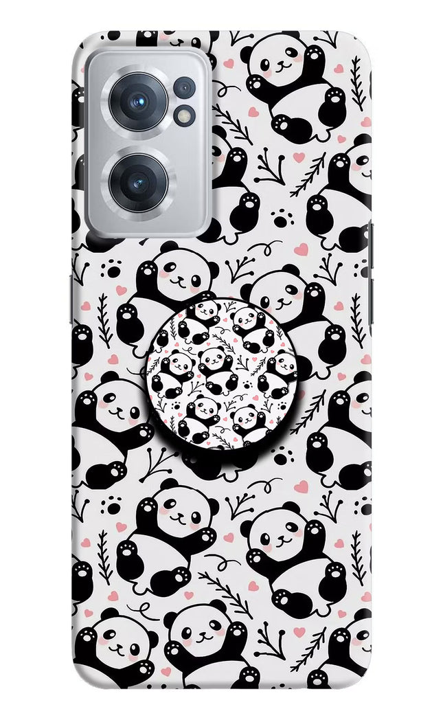 Cute Panda OnePlus Nord CE 2 5G Pop Case by Casekaro