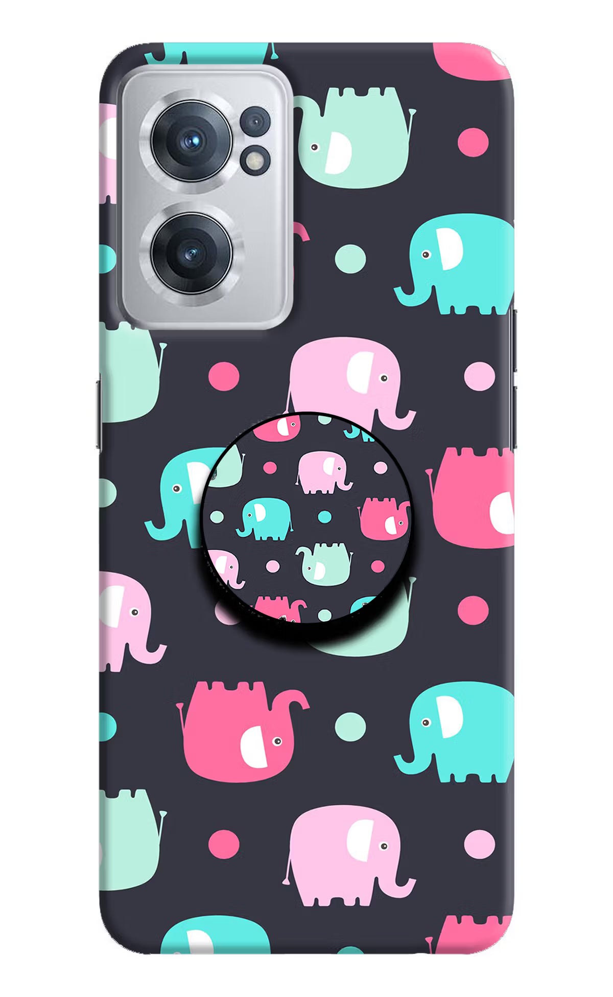 Baby Elephants OnePlus Nord CE 2 5G Pop Case by Casekaro