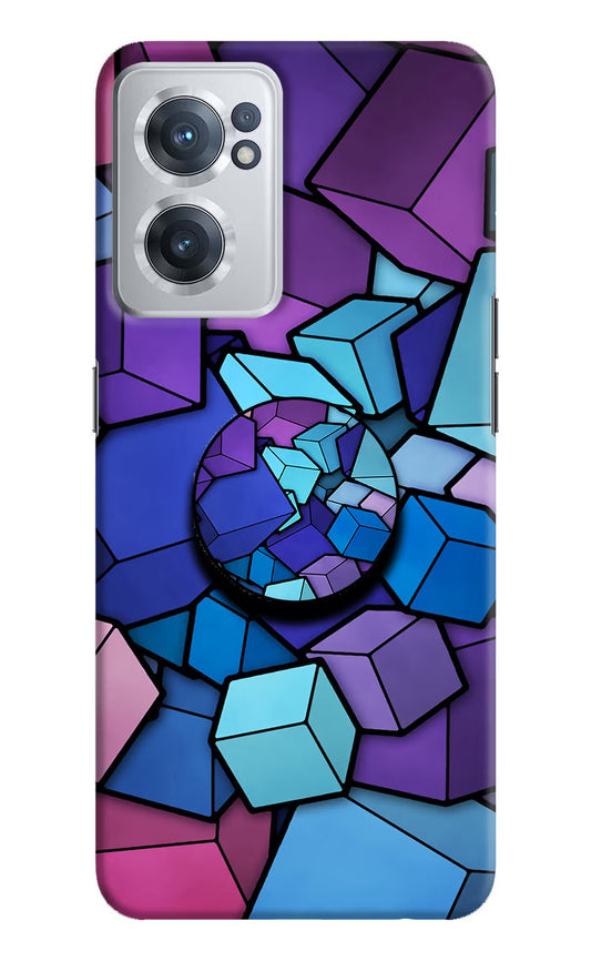Cubic Abstract OnePlus Nord CE 2 5G Pop Case by Casekaro