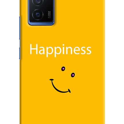 Happiness With Smiley Vivo V23E 5G Hard Case Back Cover by Casekaro