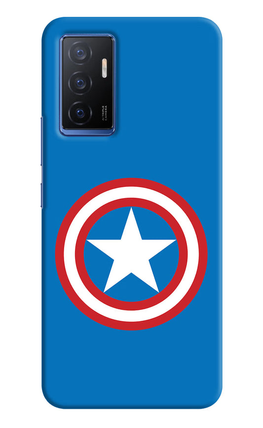 Captain America Logo Vivo V23E 5G Hard Case Back Cover by Casekaro
