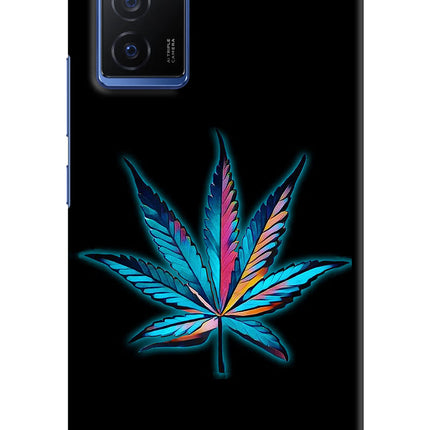 Weed Vivo V23E 5G Hard Case Back Cover by Casekaro
