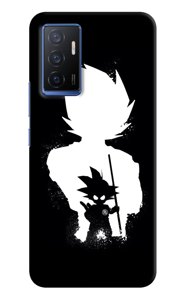 Goku Shadow Vivo V23E 5G Hard Case Back Cover by Casekaro
