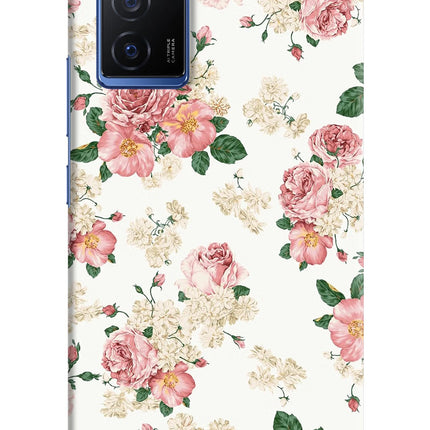 Flowers Vivo V23E 5G Hard Case Back Cover by Casekaro