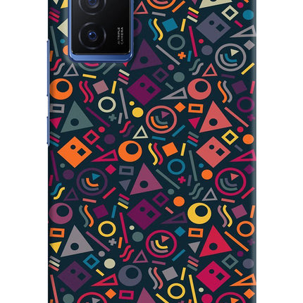 Geometric Abstract Vivo V23E 5G Hard Case Back Cover by Casekaro