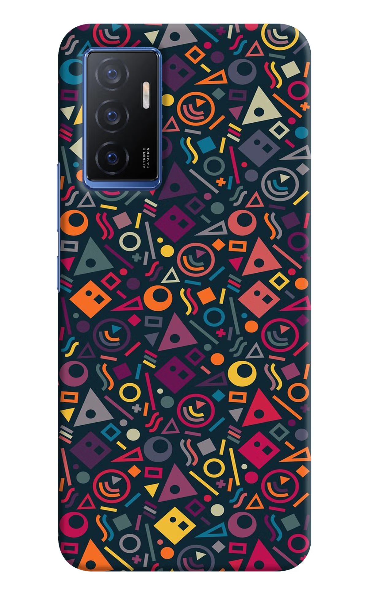 Geometric Abstract Vivo V23E 5G Hard Case Back Cover by Casekaro