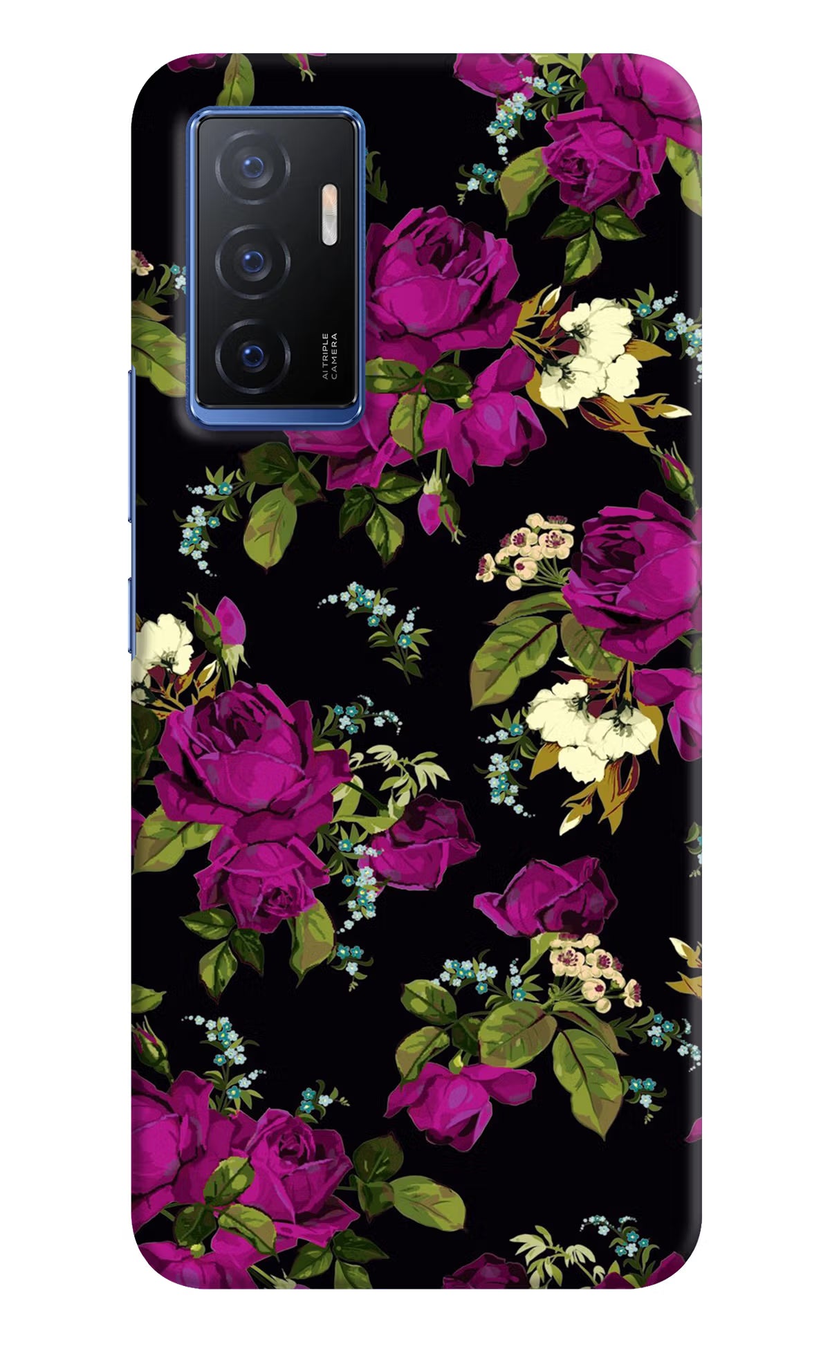 Flowers Vivo V23E 5G Hard Case Back Cover by Casekaro