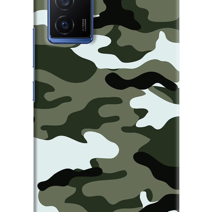 Camouflage Vivo V23E 5G Hard Case Back Cover by Casekaro
