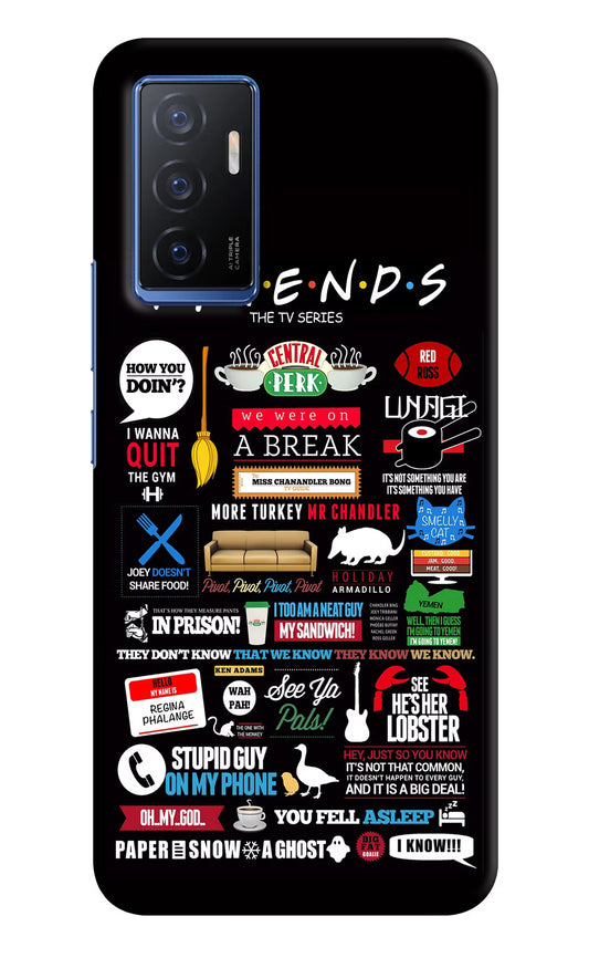 FRIENDS Vivo V23E 5G Hard Case Back Cover by Casekaro