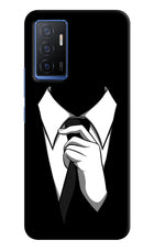 Black Tie Vivo V23E 5G Hard Case Back Cover by Casekaro